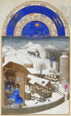 Die Très Riches Heures du Duc de Berry - Ein Meisterwerk der Illuminierung mit Miniaturen voller Symbolik!